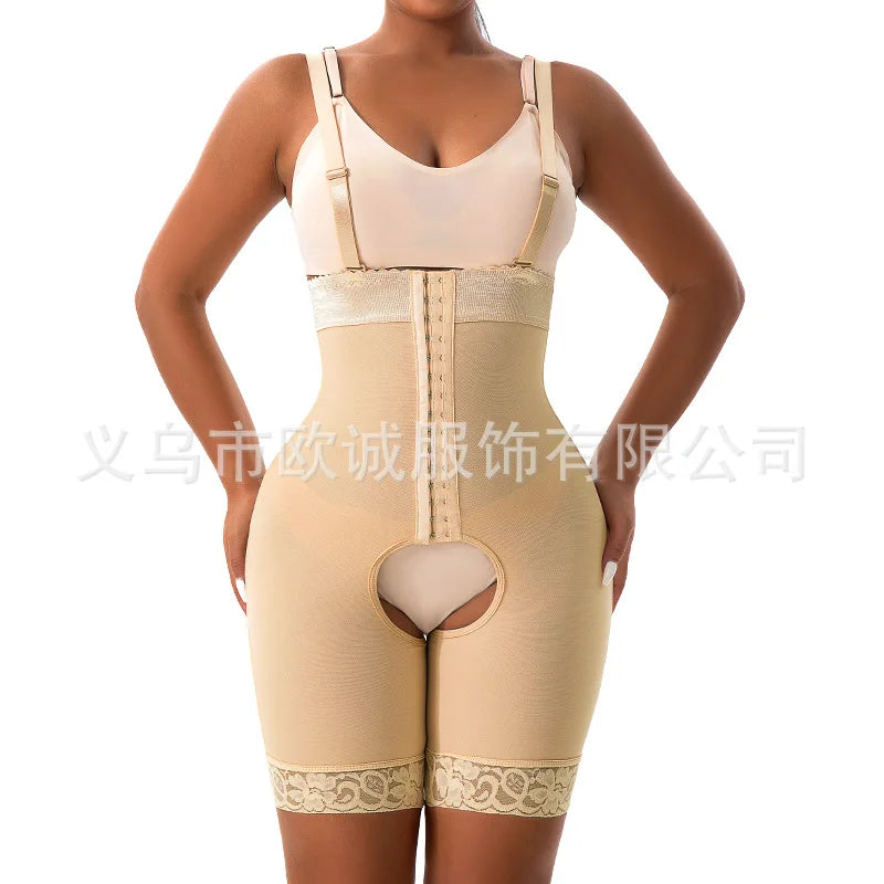 Woman Shapewear Slimming Sheath Shaper Body Flat Belly Binder Flat Belly Push Up Buttock Enhancer Lifter Butt Hip Bodysuit Fajas