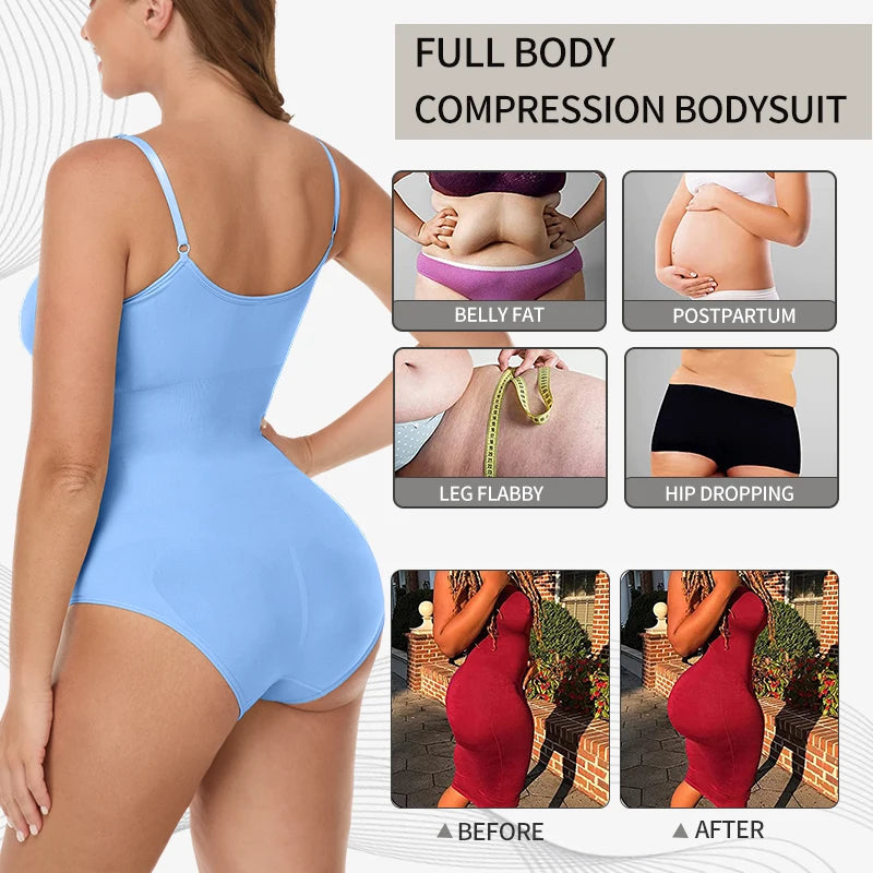 Women Sexy Corset Body Shaper Belly Waist Slimming Shapewear Sculping Bodysuit Tummy Control Underwear Fajas Colombianas