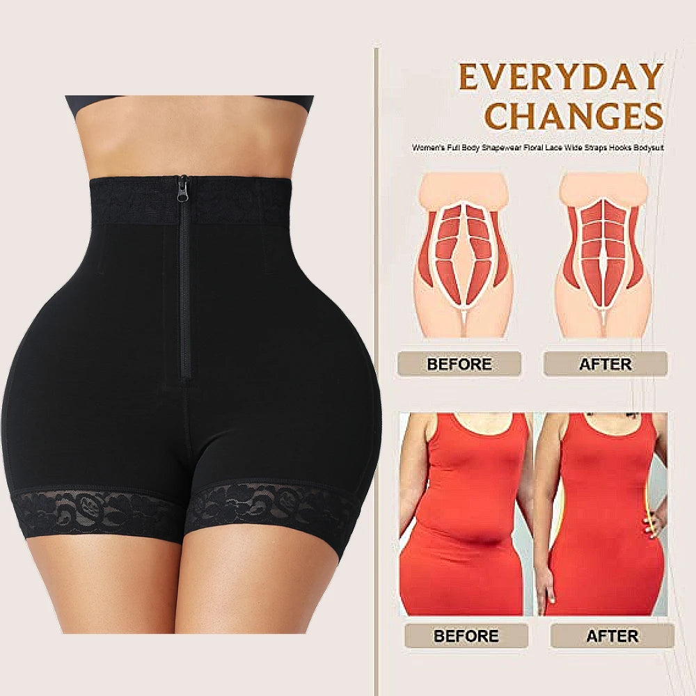 Colombian shaperwear Waist Trainer Full Body Shaper Underbust Slimming Sheath Corset Girdle Butt Lifter Bodysuit Women