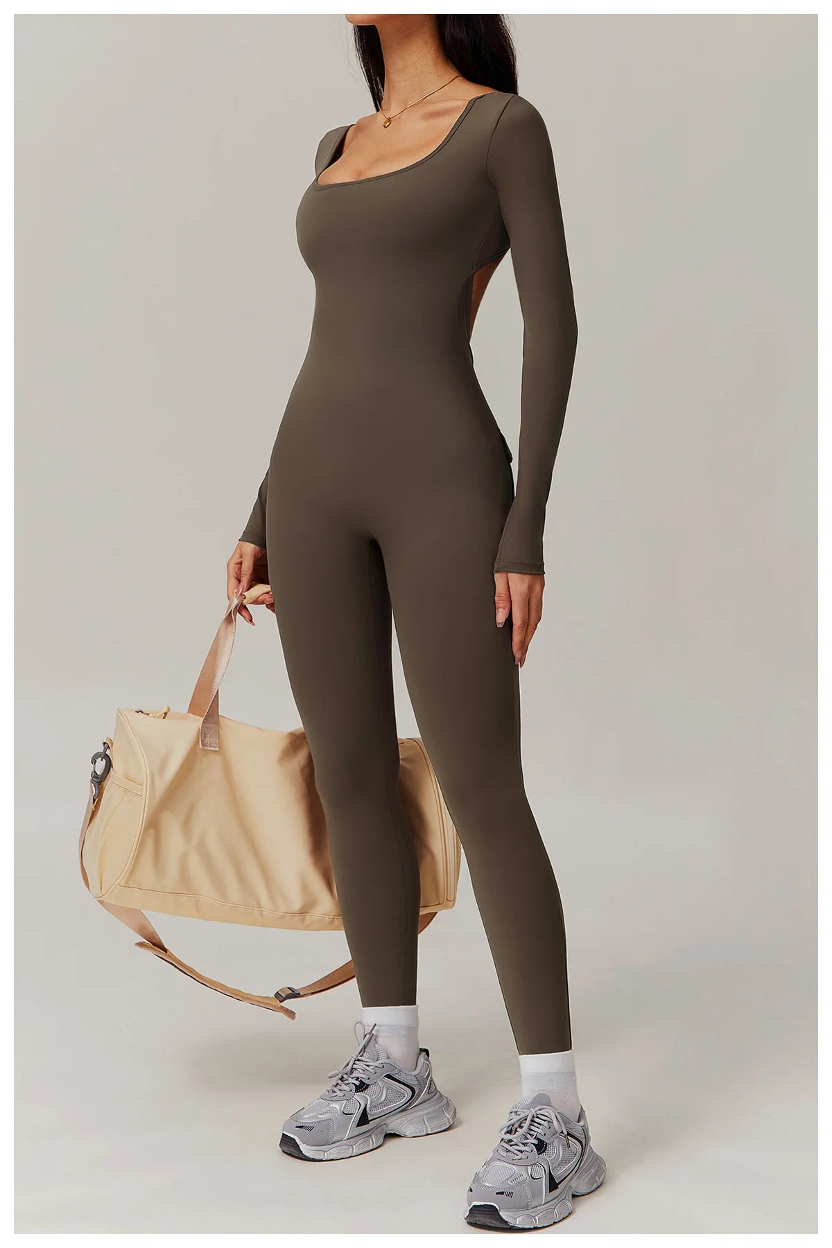 Sports Jumpsuit Women Gym Set Training Yoga Suit Sportswear Sexy Back V Jumpsuit Fitness Rompers Stretch Workout Bodysuits