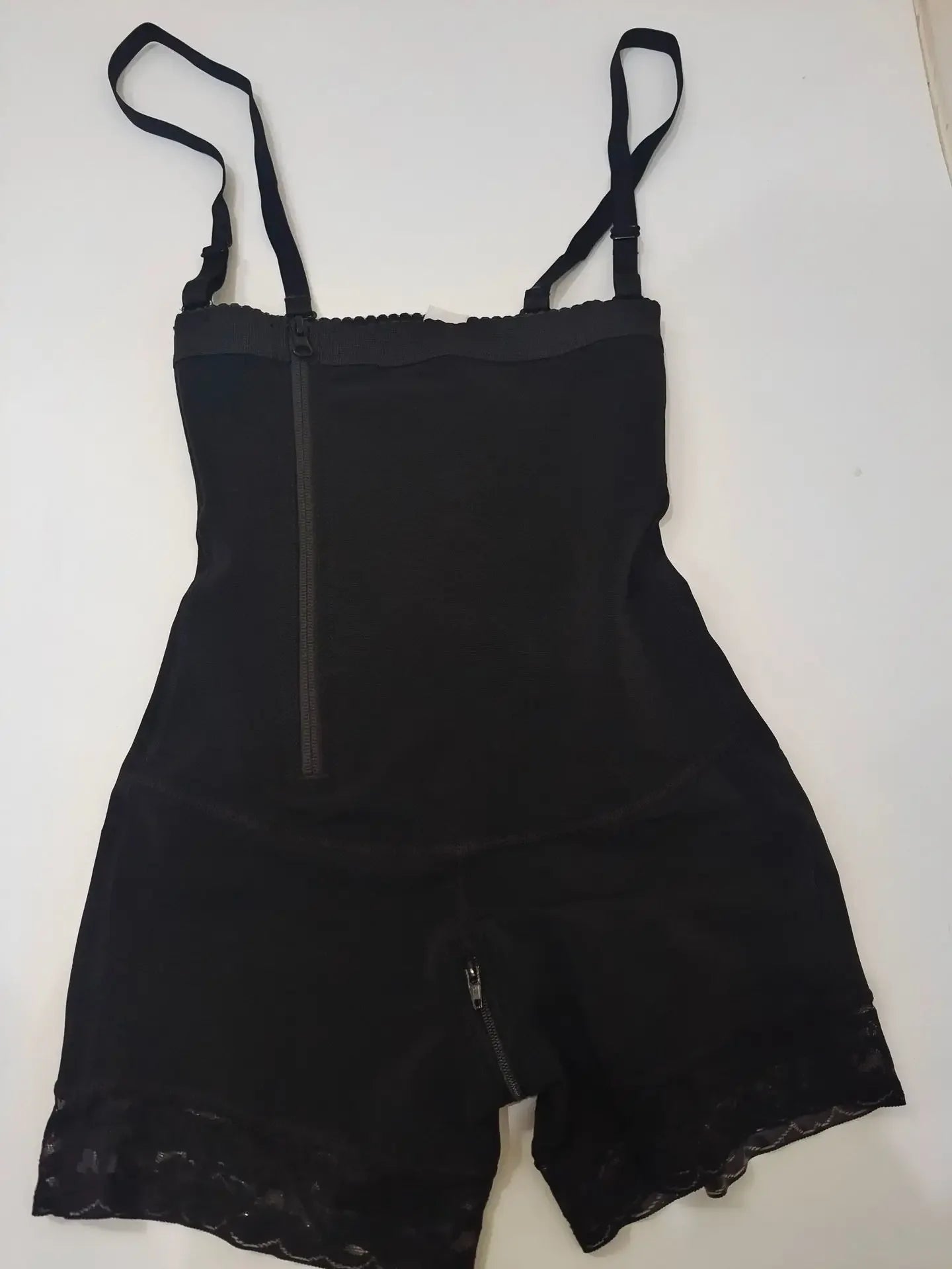 Enhanced Version Bodysuit Shapewear Waist Cincher Full Body Underwear Tummy Control Butt Lifting Side Zipper Slimming Panties