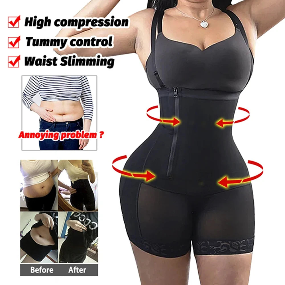 Colombian Girdles Shaper High Waist Panties Body Shapewear Abdomen Control Corset Tummy Slimming Buttock Lifter Female Underwear