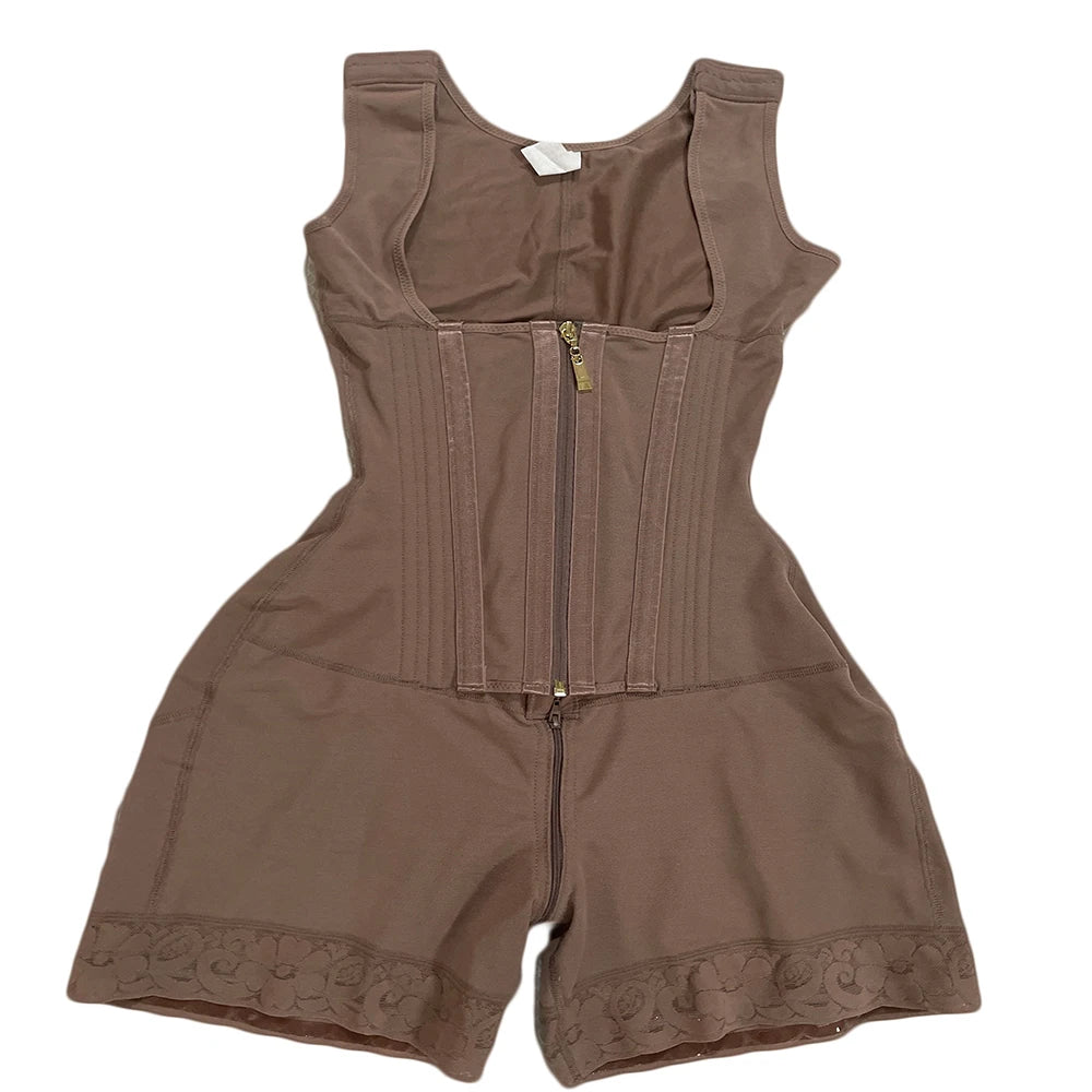 Shapewear hip lift Chest Lift Zipper compression belly compression Pants Shapewear high-waisted breasted shapewear