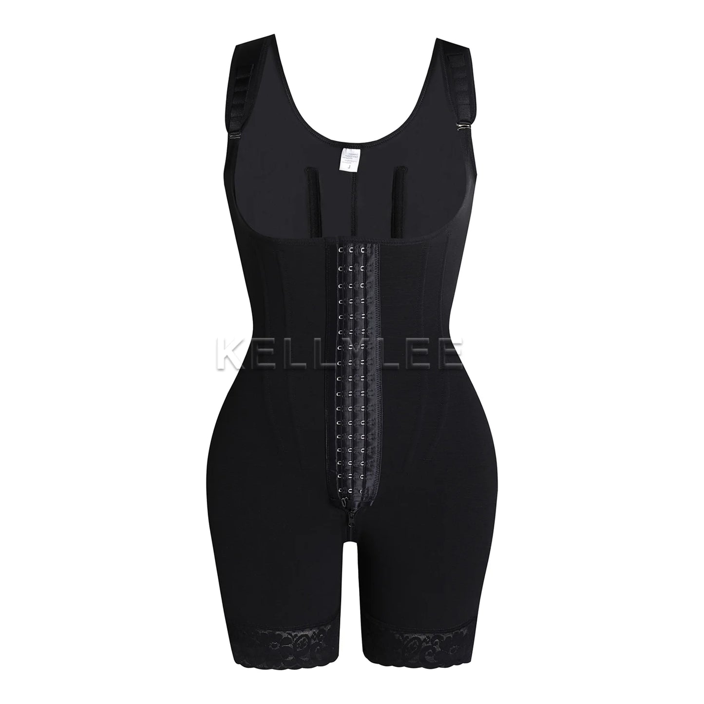 Shaped Up Open-Breasted Shapewear Modeling Fajas Colombianas Medium Shaped Front Breasted Sexy Bodysuits with Adjustable Straps