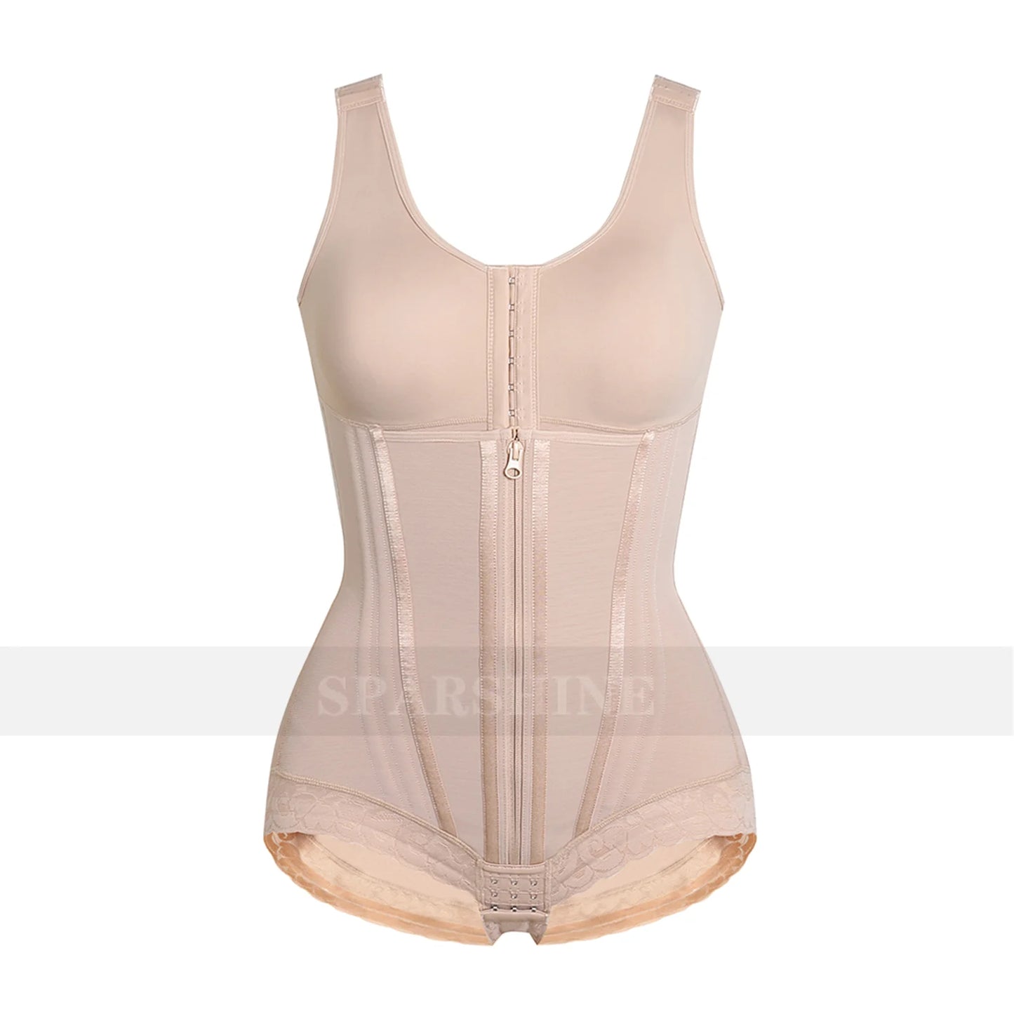 Abdominal Control Shapewear With Bra Butt Lifter New Flat Belly Bodysuits 2025 Women's Front-Breasted Slimming Tummy Control