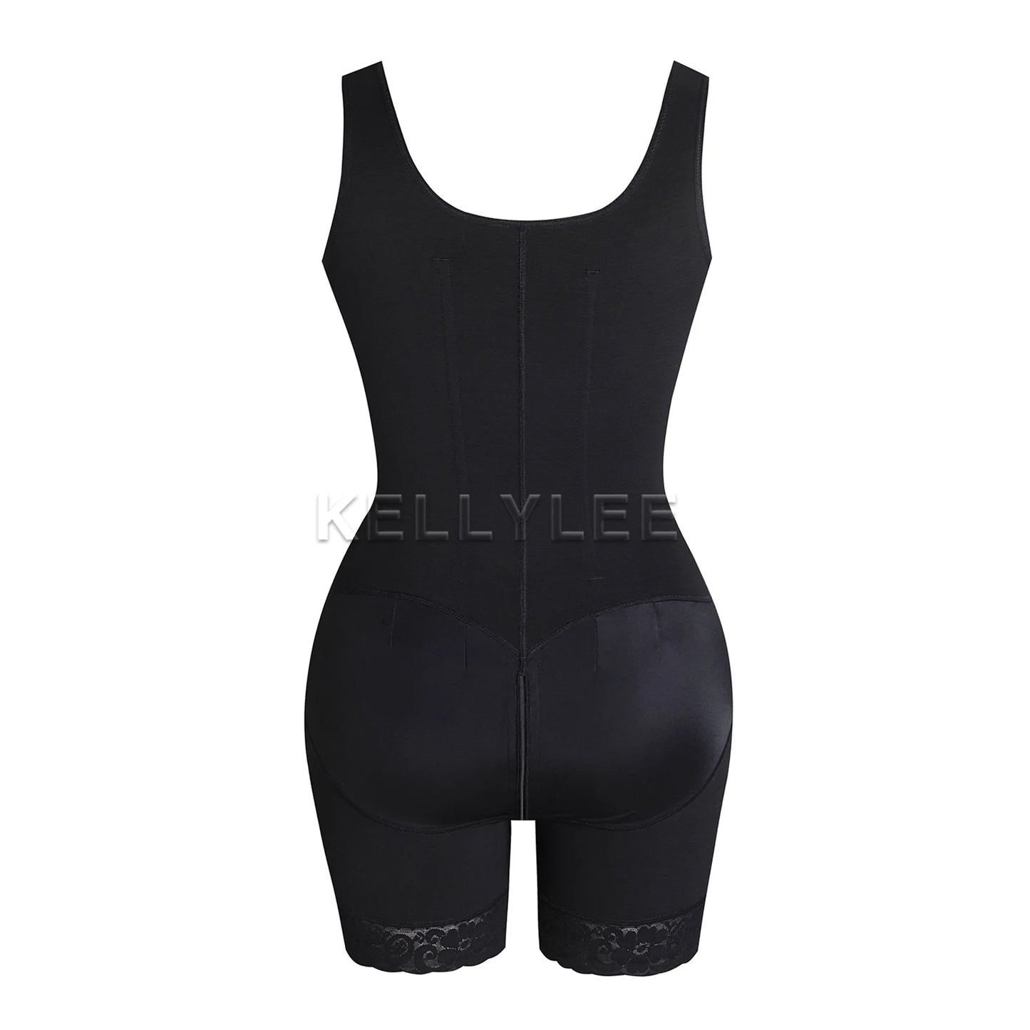 Shaped Up Open-Breasted Shapewear Modeling Fajas Colombianas Medium Shaped Front Breasted Sexy Bodysuits with Adjustable Straps