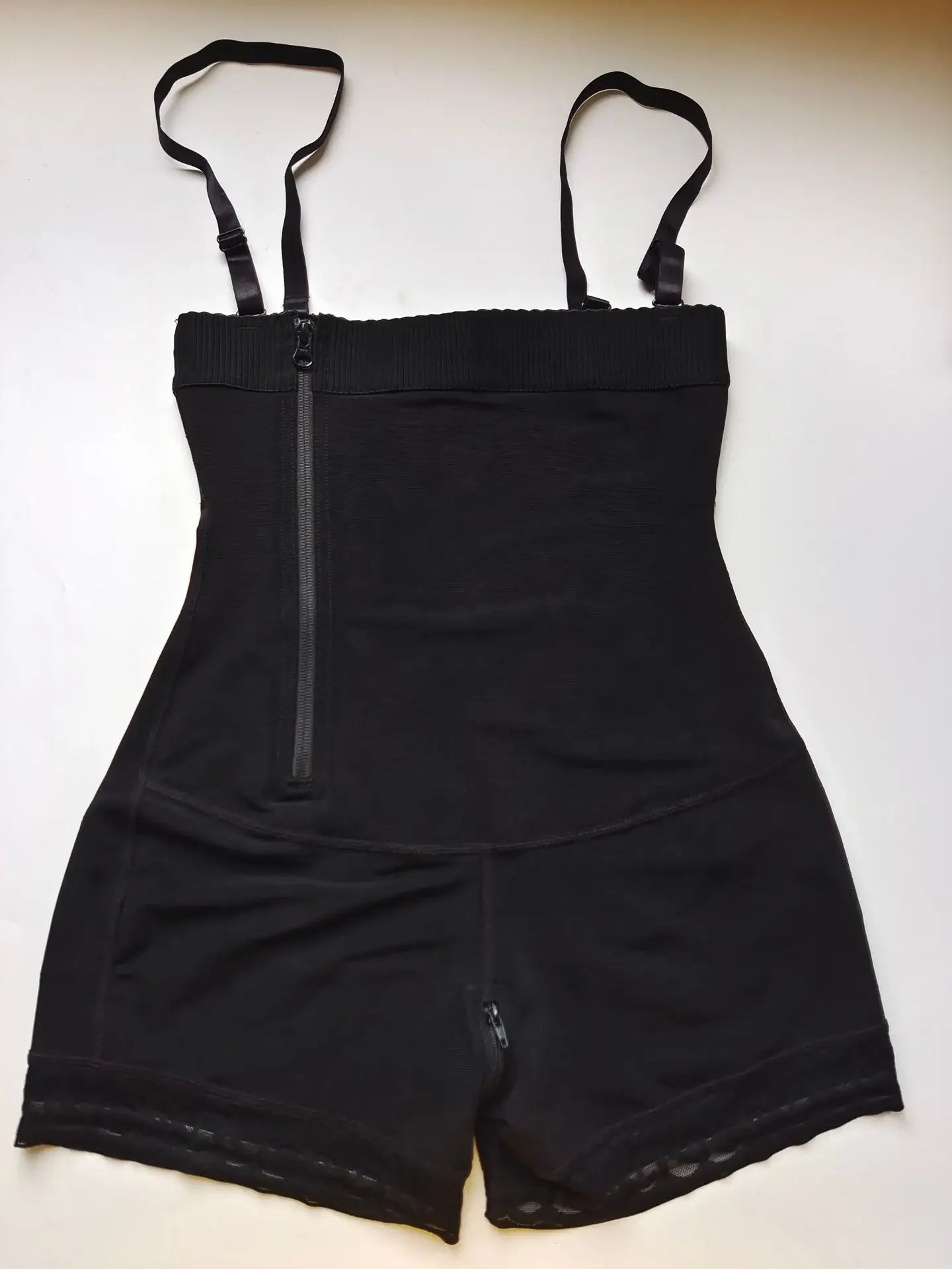 Enhanced Version Bodysuit Shapewear Waist Cincher Full Body Underwear Tummy Control Butt Lifting Side Zipper Slimming Panties