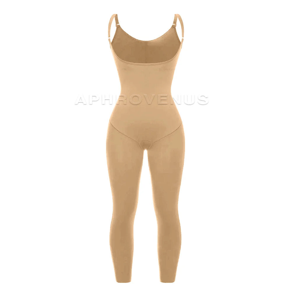Seamless Full Body Shapwear Open-Bust Tummy Control Body Shaper Fajas Slim Jumpsuit Slimming Shaping Underwear Girdles