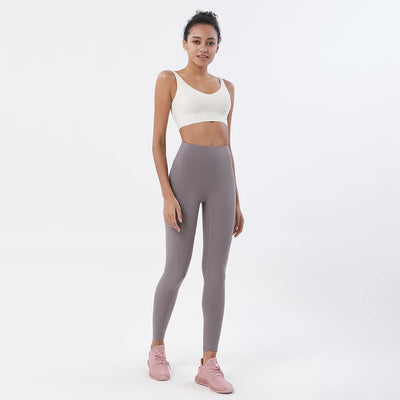 SOISOU Nylon Tracksuits Women's Yoga Set Sports Suit Gym Fitness Bra Leggings Women Lounge Wear Crop Tops Sexy 18 Colors