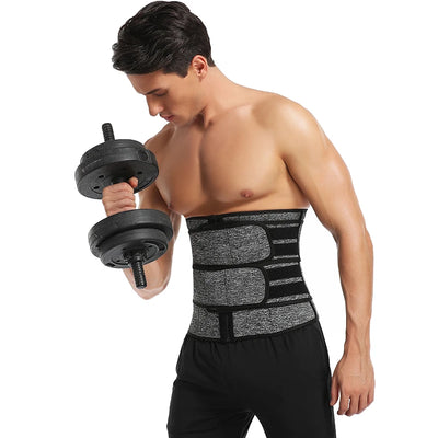 Men's Waist Trainer - Slimming Body Shaper and Fat Burning Girdle