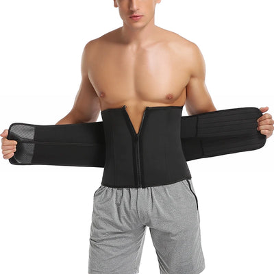 Men's Waist Trainer - Slimming Body Shaper and Fat Burning Girdle