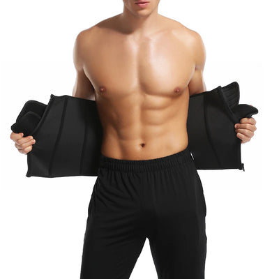 Men's Waist Trainer - Slimming Body Shaper and Fat Burning Girdle
