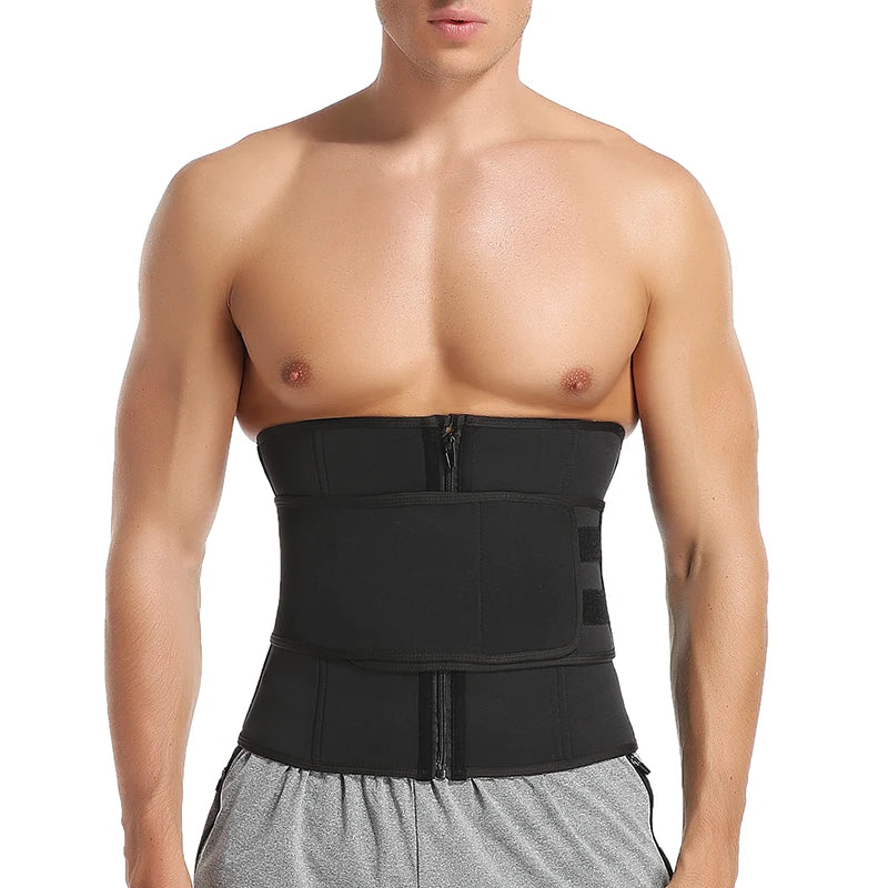 Men's Waist Trainer - Slimming Body Shaper and Fat Burning Girdle