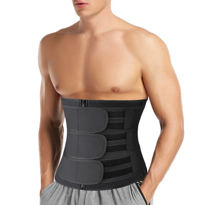 Men's Waist Trainer - Slimming Body Shaper and Fat Burning Girdle