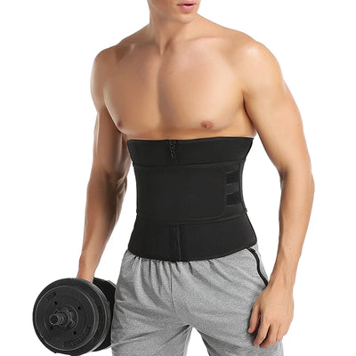 Men's Waist Trainer - Slimming Body Shaper and Fat Burning Girdle