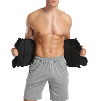 Men's Waist Trainer - Slimming Body Shaper and Fat Burning Girdle