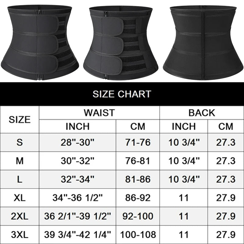 Men's Waist Trainer - Slimming Body Shaper and Fat Burning Girdle