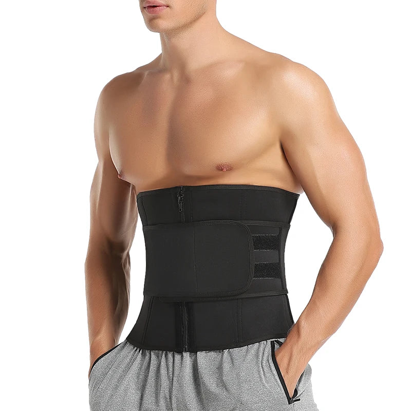 Men's Waist Trainer - Slimming Body Shaper and Fat Burning Girdle