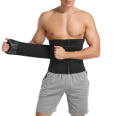 Men's Waist Trainer - Slimming Body Shaper and Fat Burning Girdle