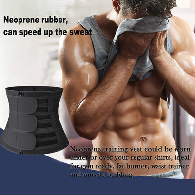 Men's Waist Trainer - Slimming Body Shaper and Fat Burning Girdle