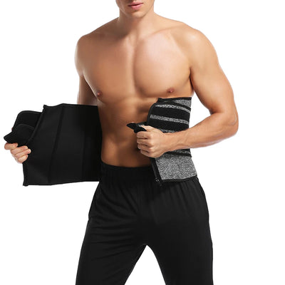 Men's Waist Trainer - Slimming Body Shaper and Fat Burning Girdle