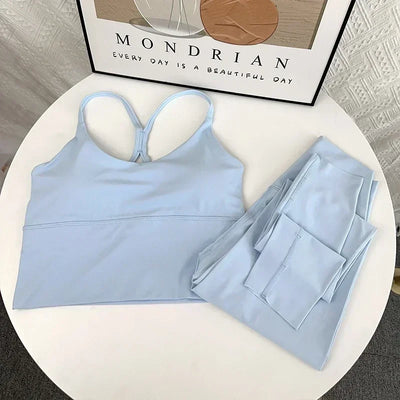 Women's Sleeveless Yoga Top - Breathable Nylon &amp; Spandex | Solid Color