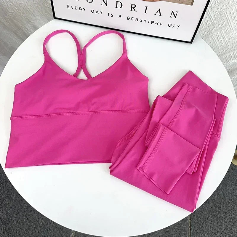 Women's Sleeveless Yoga Top - Breathable Nylon &amp; Spandex | Solid Color
