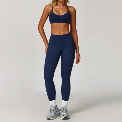 Women's Breathable Yoga Wear | Solid Design with Utility Pockets