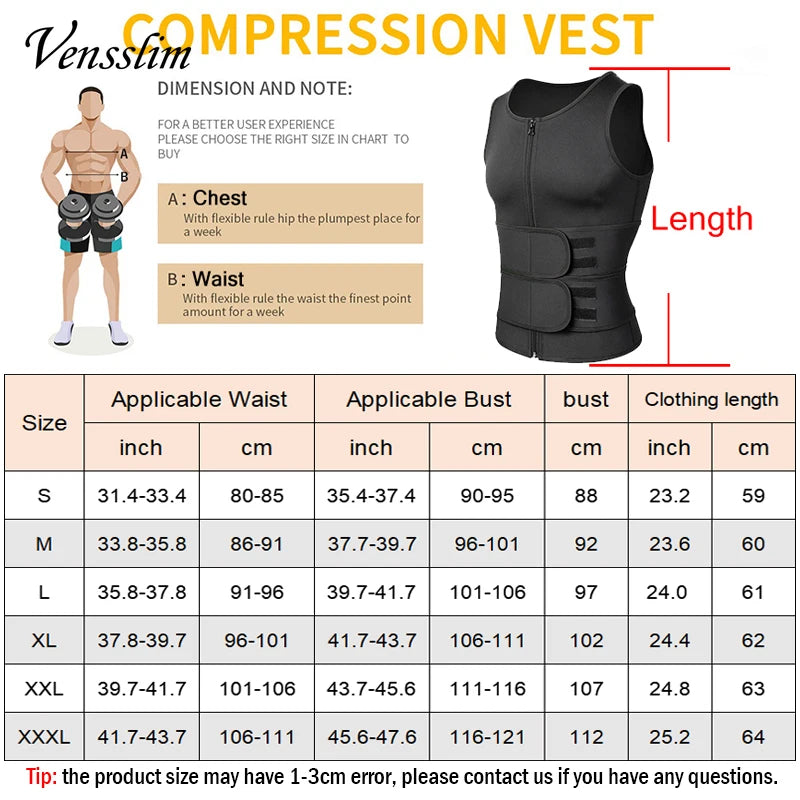 Waist Trainer - Ultimate Tummy Control for Men