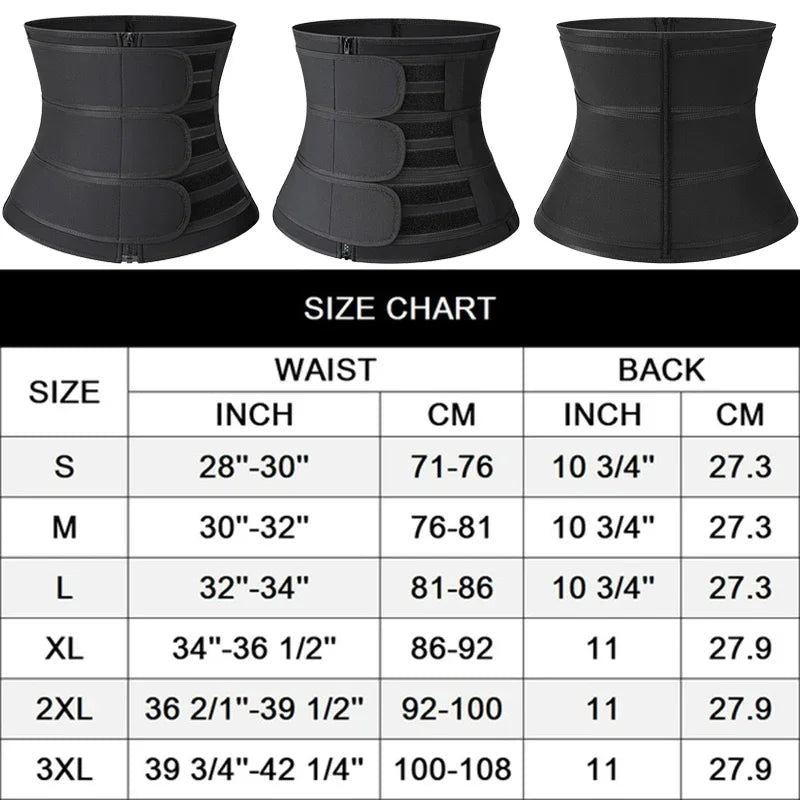 Men's Waist Trainer - Slimming Body Shaper and Fat Burning Girdle