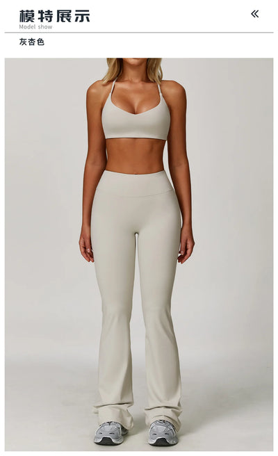 Women's Breathable Yoga Wear | Solid Design with Utility Pockets