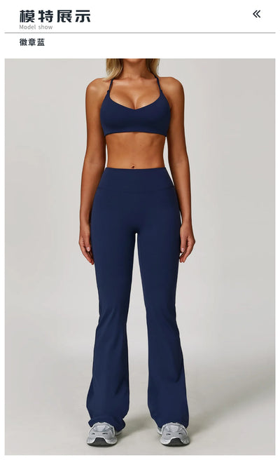 Women's Breathable Yoga Wear | Solid Design with Utility Pockets
