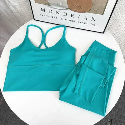 Women's Sleeveless Yoga Top - Breathable Nylon &amp; Spandex | Solid Color