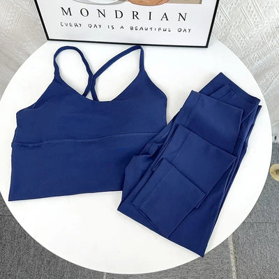 Women's Sleeveless Yoga Top - Breathable Nylon &amp; Spandex | Solid Color