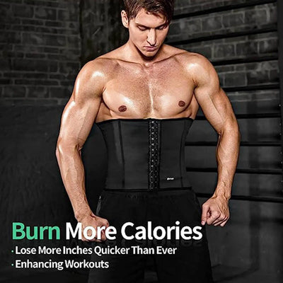 Waist Trainer Trimmer for Men - Slimming Shapewear & Neoprene Sweat Belt