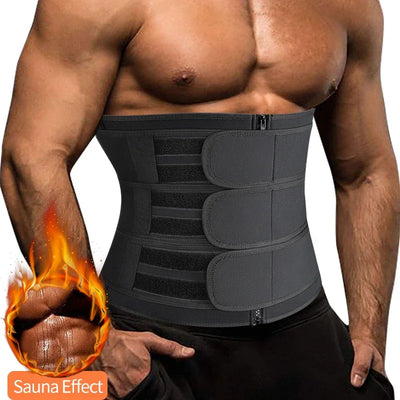 Men's Waist Trainer - Slimming Body Shaper and Fat Burning Girdle