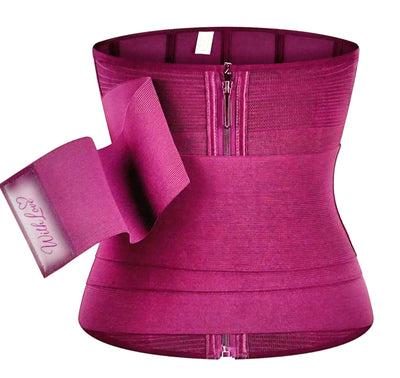 Women's Nylon Waist Trainer Belt