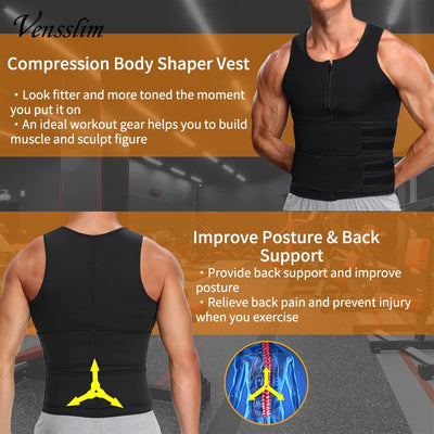 Waist Trainer - Ultimate Tummy Control for Men