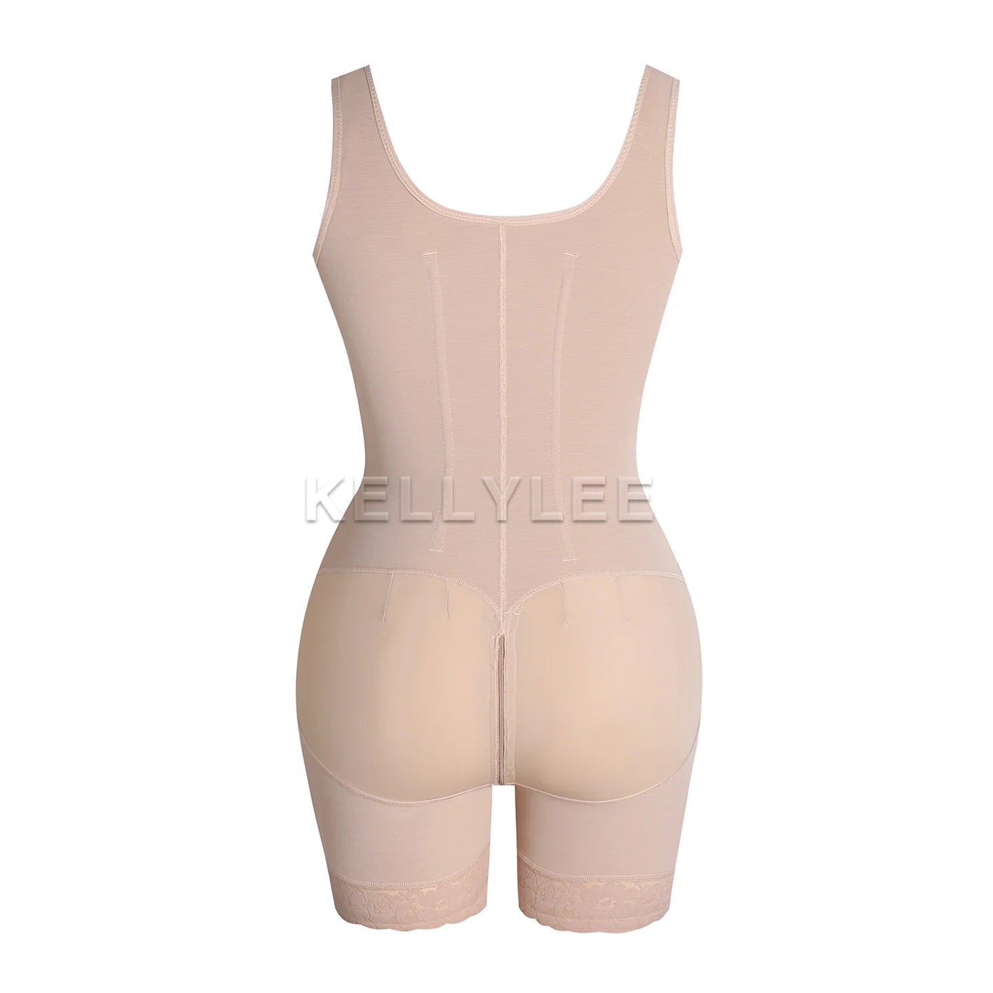 Shaped Up Open-Breasted Shapewear Modeling Fajas Colombianas Medium Shaped Front Breasted Sexy Bodysuits with Adjustable Straps