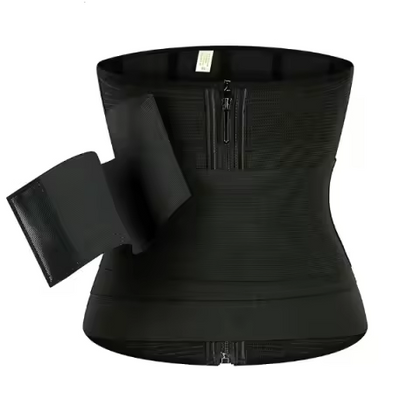 2-in-1 Detachable Waist Trainer and Slimming Belt