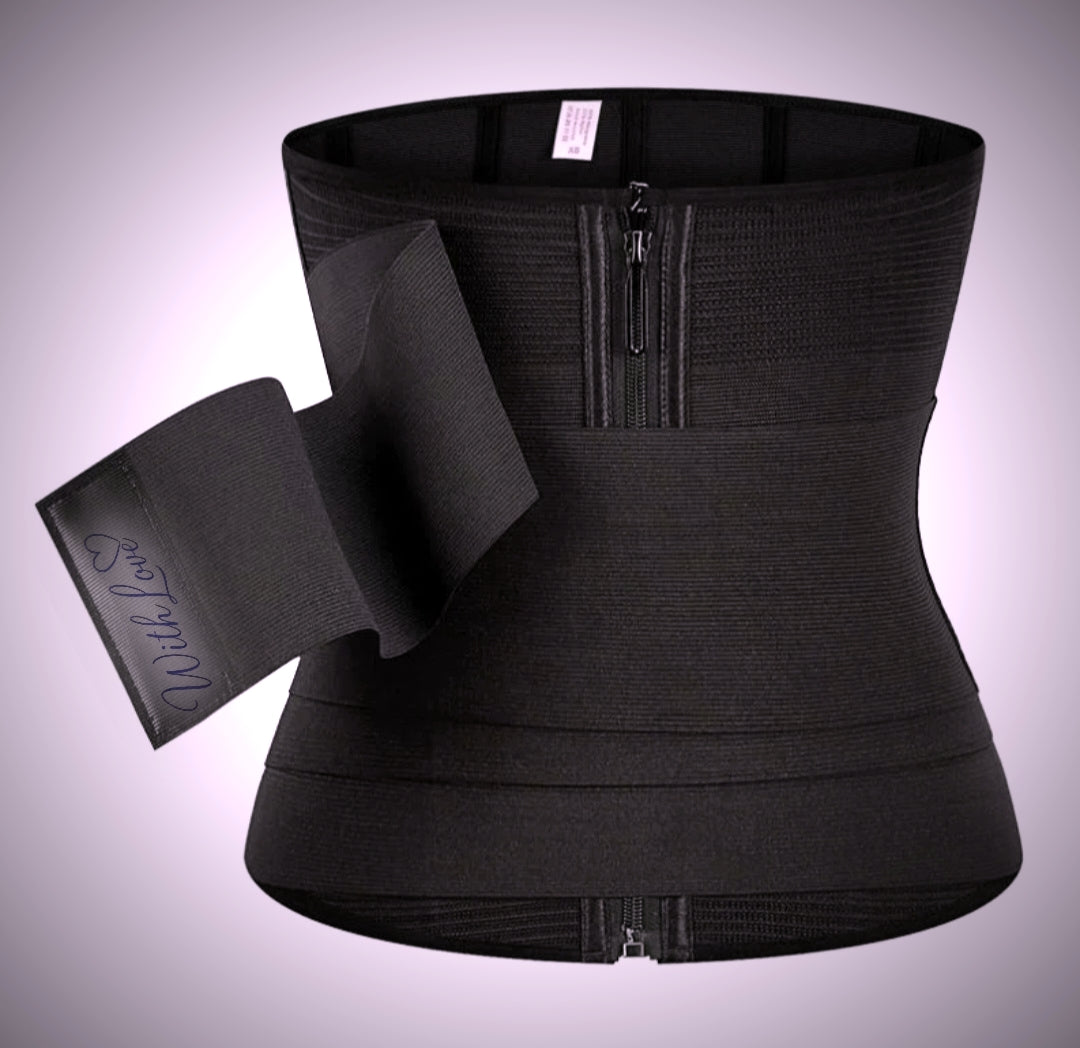 Women's Nylon Waist Trainer Belt