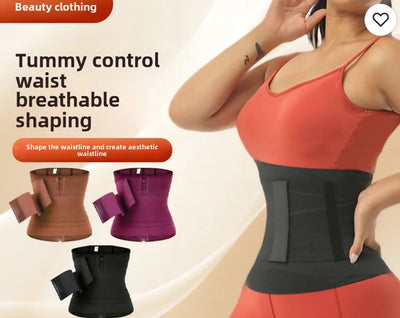 Women's Nylon Waist Trainer Belt