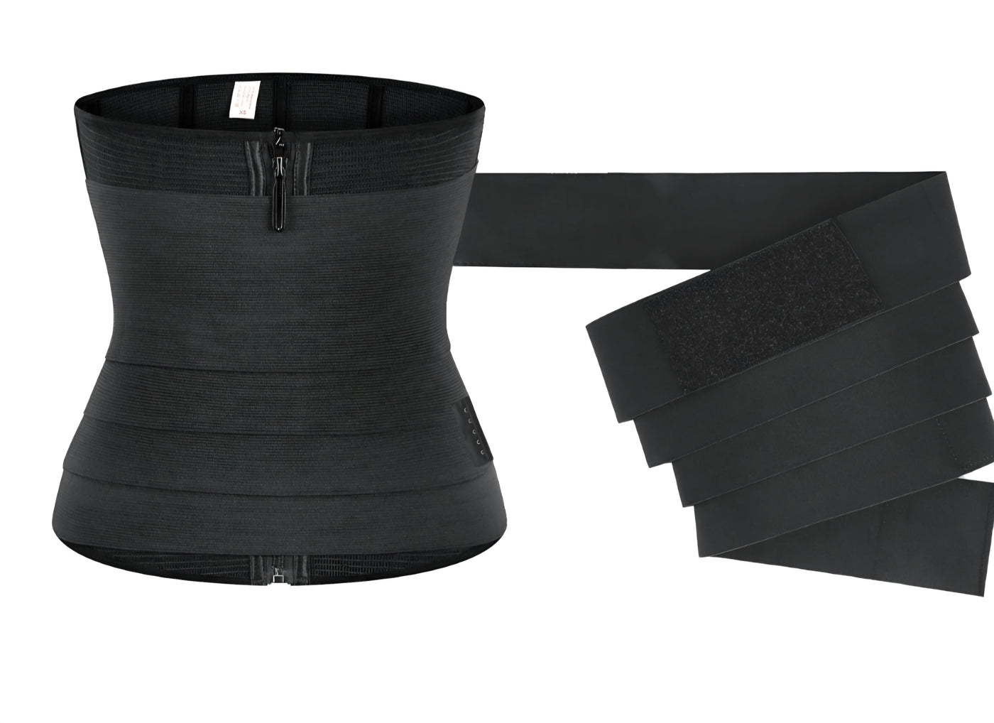 2-in-1 Detachable Waist Trainer and Slimming Belt